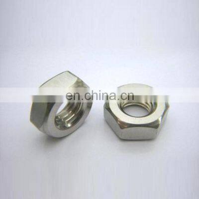 China Manufacturer Stainless Steel A2 A4 DIN439 DIN936 Hex Jam Thin Nut photo-3