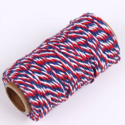 Factory Hot Sells Plied Cotton Ball/Mop Double Color Cotton Rope photo-4