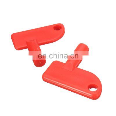 2x Red Mini Battery Cut Off Kill Isolator Switch Spare Keys Marine Auto Boat Truck photo-2