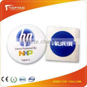 mobile phone sticker 13.56MHz rfid label supplier