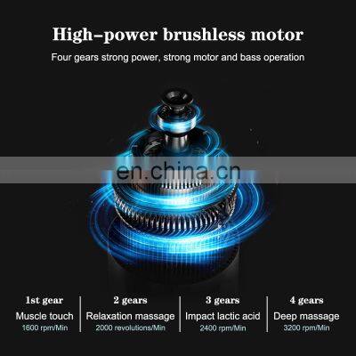 Hot Sale 2021 Foot And Calf Massage Gun Machine Leg Air Massager Handheld Electric Body Muscle Foot Massage Theraphy photo-4