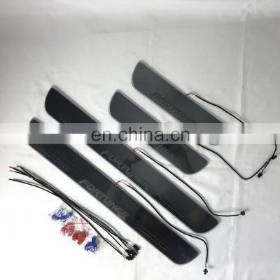 Led Door Sill Plate Strip for Toyota Fortuner Dynamic Sequential Style Step Light Door Decoration Step photo-4