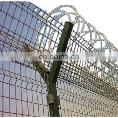 Super blade protection hole seam is tight anti climbing anti rust good protection of Airport Fence