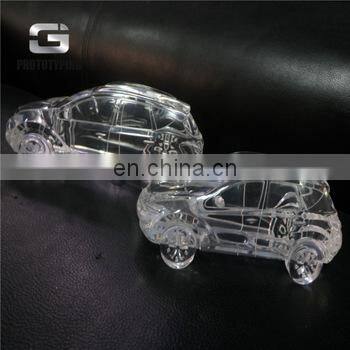 CNC Model Transparent Service Acrylic Car Model Plastic Cnc Machining Acrylic PMMA Machining 3D Printing Clear Service photo-2