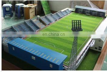 Top Quality Ho Scale Football Stadium Model 3d Miniature Building Model Make