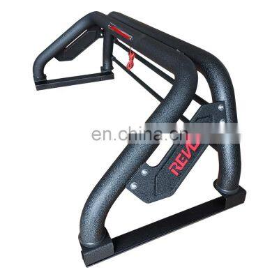 New OEM Black Steel Roll Bar Sport Bar for Hilux REVO 2015+