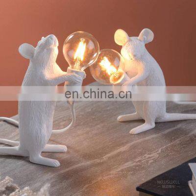 Cartoon Animal Table Lamp Mouse Table Lamp Nordic Animal Lamp for Home Decoration