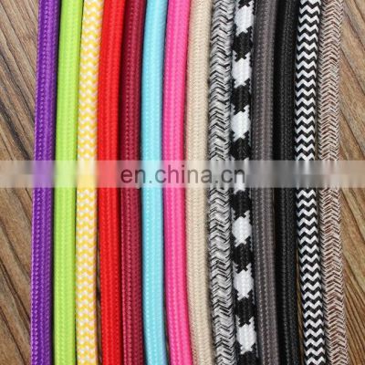 2*0.75mm Fabric Cable / Electrical Wire / Cotton Cable Wire For Indoor light