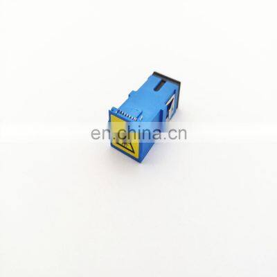 High quality  SC UPC Earless Dust-proof Simplex single mode multi mode Mental Fiber Optic Adapter Fiber Connector