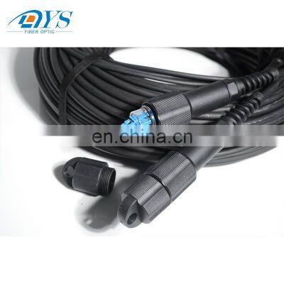 Waterproof IP67 PDLC to LC Outdoor Armored Fiber Optic Patch Cord Cable Jumper For Base Station photo-3