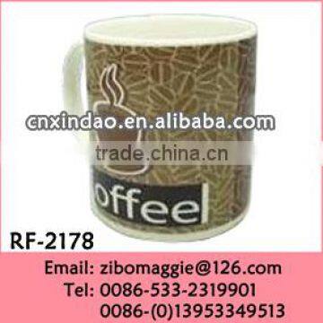 Professional China Made Straight White Porcelain Promotion Tasting Cup for Coffee