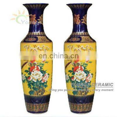 Wholesale Lots of H1.4meter China Ceramic Tall Vases For Home Decor photo-2