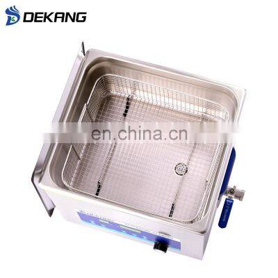 15L Best Price Heated Ultrasonic Bath Ultrasonic Fuel Injector Cleaning China Manufacture photo-3