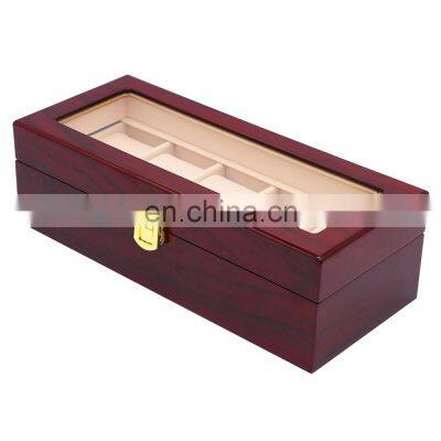 Direct Customization of High Quality Wood Luxury Five-case Watch Case Gift Box photo-4