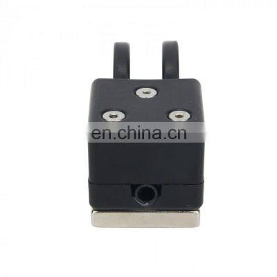 QU-2020A Mini Dual Paddle Morse Telegraph CW Key With Automatic Base Magnetic Absorption photo-5
