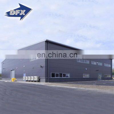 Prefabricated Steel Structures Commercial Warehouse / Steel Metal Buildings Sheds Construction Prefabricated