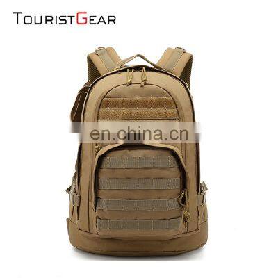 Customized travel hiking camping outdoor backpack wear-resistant tactical Large backpack