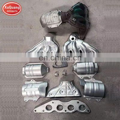 XG-AUTOPARTS fit BYD S6 M6 Chinese car model exhaust manifold catalytic converter - exhaust bend pipes flanges cones