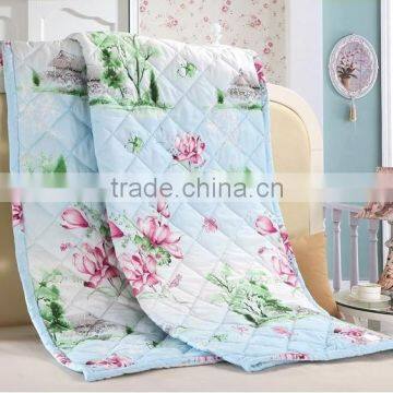 Elegant bedding professional printed microfiber filling king comforter set