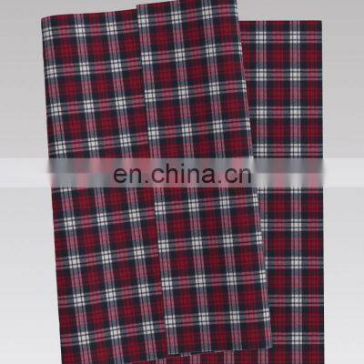 Best Sale BCI Cotton Yarn Dyed Flannel Check Red Design For Winter photo-4