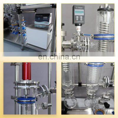 Lab Glass Wiped Film Short Path Molecular Distillation Unit photo-4