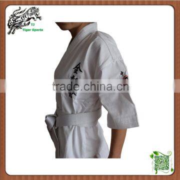 high quality white twill fabric kimono karate uniforms ,karate gi