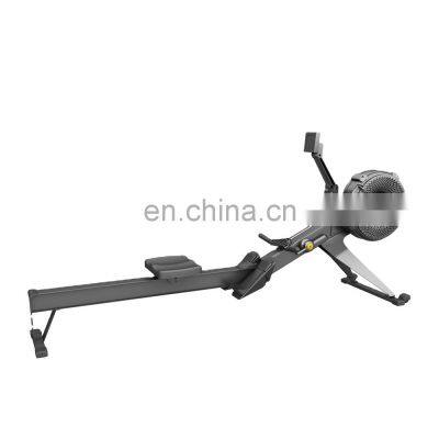 Black Magnetic Air Rowing Machine for Home