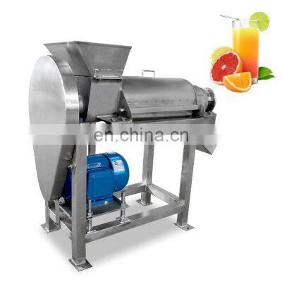 Industrial Commercial Single Spiral Fresh Fruit Juicer Extractor Machine For Coconut Sugar Cane Orange Carrot Pomegranate Mango