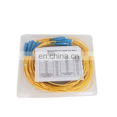 FTTH 1*8 SC UPC Fiber Optic Equipment Single Mode ABS Box Module Optical PLC Optic Splitter photo-2