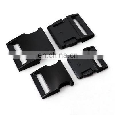 Wholesale Metal Curved Side Release Pets Collar Buckle Outdoor Camping Backpack Bag Buckle photo-3