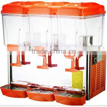 triplex two temperature hot cold drink machine for commercial use