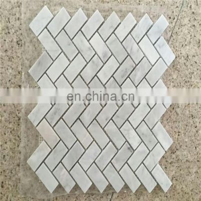 top quality herringbone marble mosaic pattern