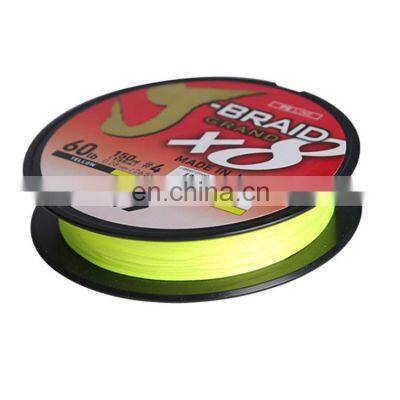 DAIWA J-BRAID 8 GRAND Braided  High Quality Wholesale 150M PE  Strong strength Fishing Line