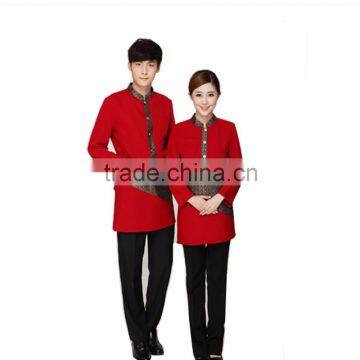 SGS/BSCI certification hotel reception uniforms