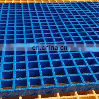 High Strength Customized Fiberglass Composite Plastic Molded Grille Sheet FRP Walking Grating