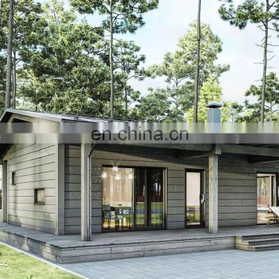 beautiful modern Standard Luxury Prefabricated Light Steel Frame House Villa