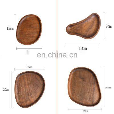 Hot Sale Wooden Tray Decor for Coffee Table Original Round Board Set Vietnam Supplier photo-2