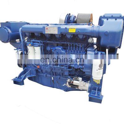 Moteur marin Weichai de haute qualité à 6 cylindres et 4 temps WP12C450-21 photo-3