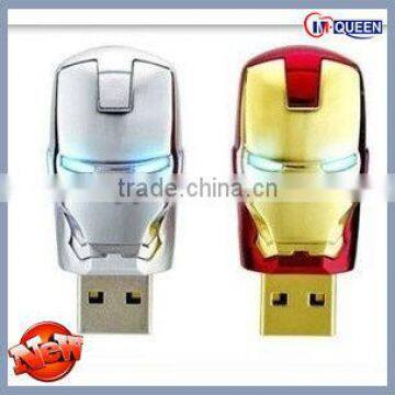 2014 NEW Funny Usb Drive / Iron Man Usb / Super Hero Usb Quality Choice