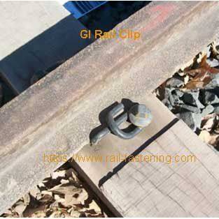 GL Railway Steel Rail Clip Mounting Clip