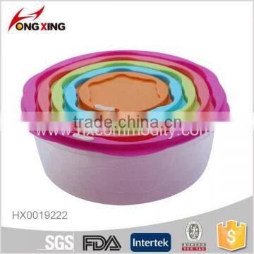 PP plastic food container 5pcs/set for houseware                        
                                                                                Supplier's Choice