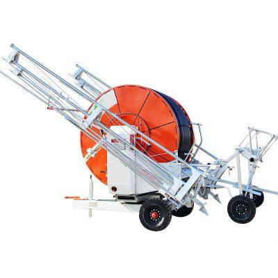 Multi-sprinkler Truss Type Agricultural Reel Hose Irrigation Machinery JP65-300