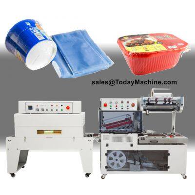 Automatic Case Box L Bar Sealer Heat Shrink Film Wrap Packing Wrapper Machine