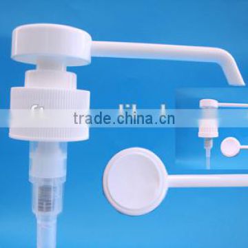 28mm ribbed plastic long sprayer lotion pump