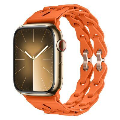 New Release Hollow-carved Design Watch Strap Colorful Watch Band 49mm 45mm 38mm Straps for IWatch Series 6/5/4/3/2/1 8 9