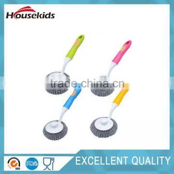 Hot sell plastic handle Kitchenm dish brush