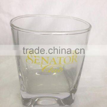 WHOLESALE CLEAR CHEAP SQUARE GLASS CANDLE HOLDER