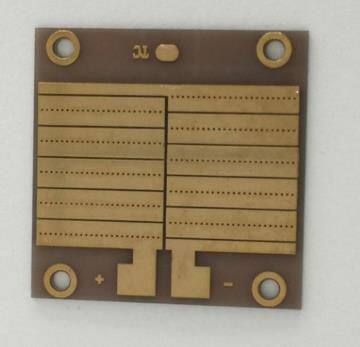 2-layer 96% Aluminum Nitride Ceramic PCB,Concave Convex Alumina Ceramic PCB photo-2