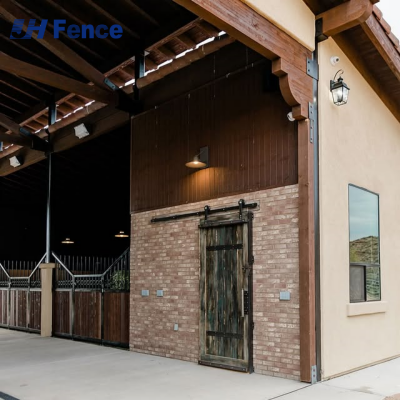 Moderner heißtauchverzinkter Pferdestallkasten - Tragbarer Pferdestall zum Verkauf photo-3