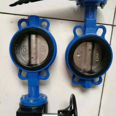 DN40-DN800 PN16 150LB Cast Iron Ductile Iron Stainless Steel 304 Disc and EPDM Seal Wafer Butterfly Valve photo-6